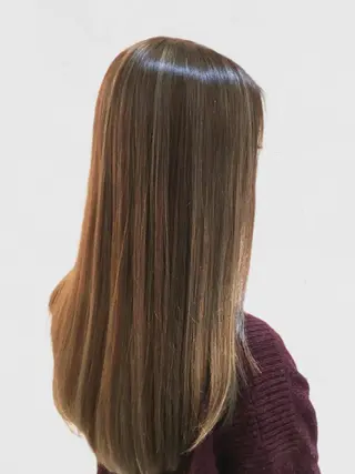 ロング パーマ ヘアアレンジ VIM hairおもろまち店のヘアスタイル