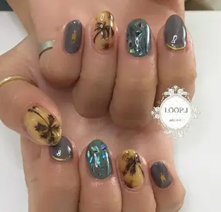 ネイル おおくぼ めぐみのネイルデザイン