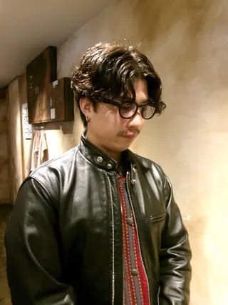 パーマ メンズ lot Karen / 心斎橋のヘアスタイル