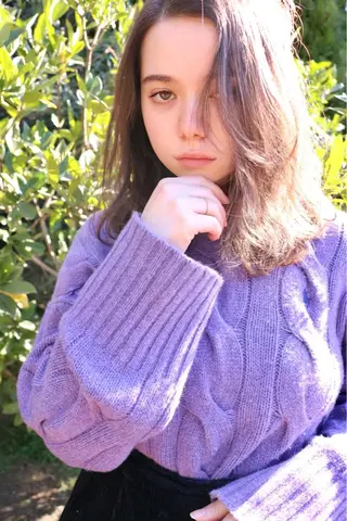 ミディアム カラー 似合わせカラーパーマ 🌿kitin米川のヘアスタイル