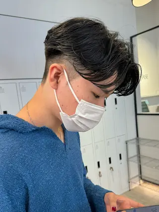 ショート パーマ メンズ 🇰🇷カルマパーマ kaito🇰🇷のヘアスタイル