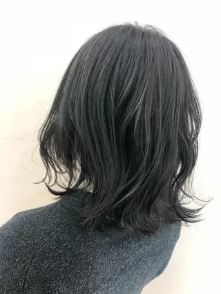 カラー 茅ヶ崎/ハイライト/ ハイトーン/関口実華のヘアスタイル