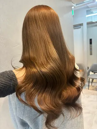 ロング カラー 🎀asumi/大宮 /ブリーチモデル🎀のヘアスタイル