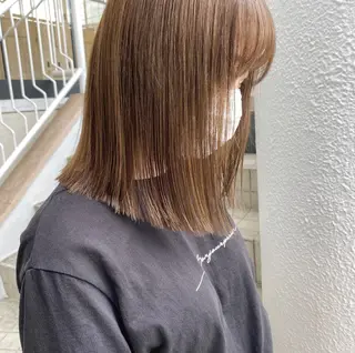 ミディアム kohana 🎀韓国ヘア🎀🤍のヘアスタイル