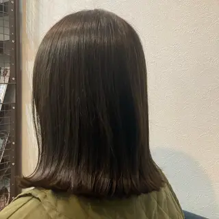 ミディアム カラー hair salon mtm所属・🕊mtm🫧梅田/ 定額制/透明感/艶髪のヘアスタイル