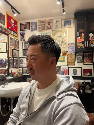 ショート メンズ CribHoodbarbershop所属・白井 昇太のヘアスタイル