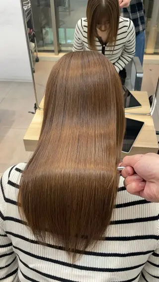 ロング パーマ ✨髪質改善✨美髪 矯正🫧小泉のヘアスタイル