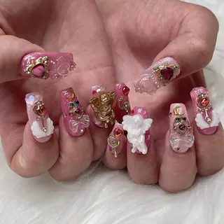 ネイル 🐕‍🦺Yappy 💗A-tanのネイルデザイン