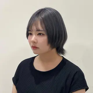 ショート カラー 岡山 愛のヘアスタイル