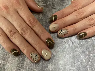 ショート 大田 美笛香のネイルデザイン