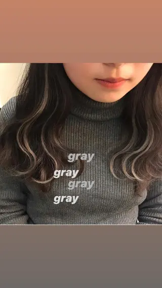 セミロング 顔まわり‎🤍小顔 カット🤍みさきのヘアスタイル