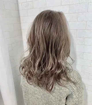 セミロング 神野 雅樹のヘアスタイル