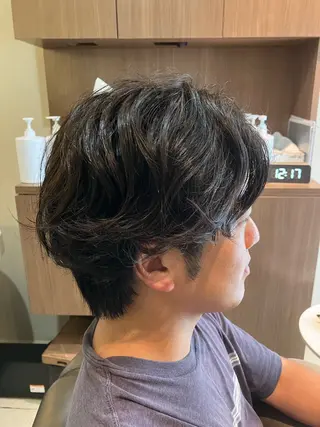 ショート パーマ メンズ Men's Salon GRAN 矢巾店所属・佐々木 真吾のヘアスタイル