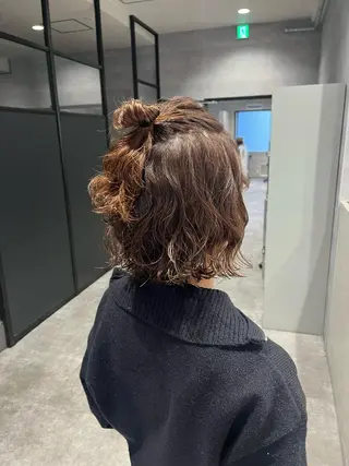 ショート パーマ MIES amane(アマネ)のヘアスタイル