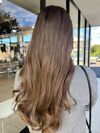 ロング hair and beauty QUATRO 赤塚店所属・QUATROカラー 予約‪のヘアスタイル