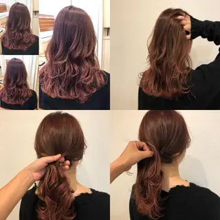 ロング カラー パーマ ヘアアレンジ メンズ キッズ ネイル マツエク・マツパ Beauty&Relaxation MEGUMI所属・MEGUMI megumiのヘアスタイル