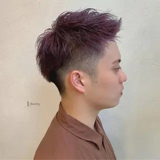 ショート カラー メンズ メンズ指名多数!! SiLO 田島のヘアスタイル