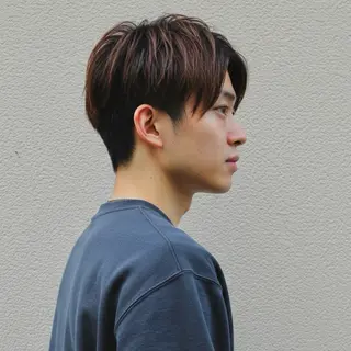 ショート カラー パーマ メンズ 🎸メンズ/パーマ/ ショート🎸工藤達哉のヘアスタイル