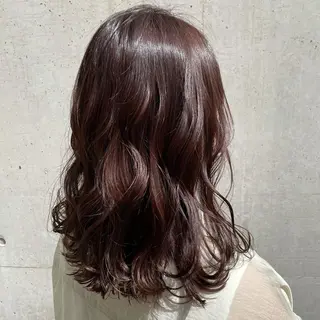 セミロング ba-boo 熊本のヘアスタイル