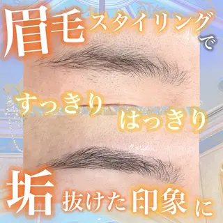 メンズ アイブロウ くるるん倉敷店 mayuのマツエク・マツパデザイン