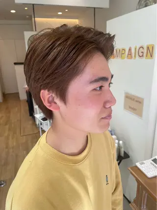 カラー メンズ NAOKI /海外風のヘアスタイル