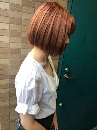 ショート StellA所属・アートディレクター ワダヒサノリのヘアスタイル