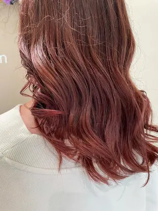 セミロング カラー ボブ/インナーカラー /眉毛/Miyuのヘアスタイル