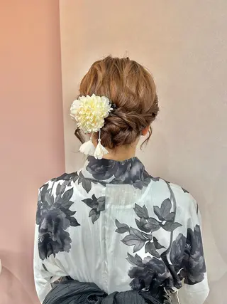 ミディアム Mila Hazukiのヘアスタイル