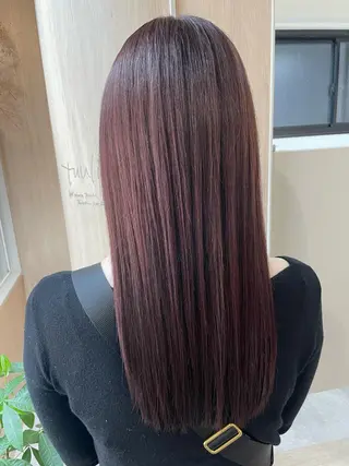 ロング カラー 西 めぐみのヘアスタイル