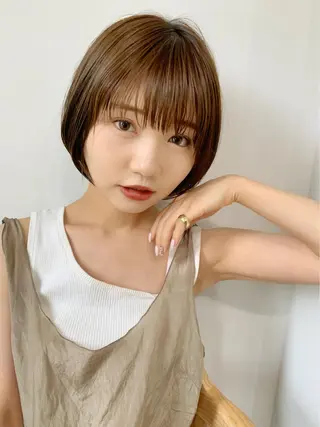 ショート 新宿/髪質改善 /透け感/Sotaのヘアスタイル