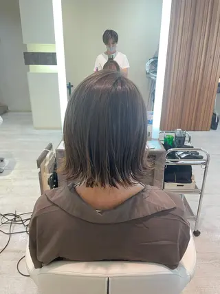 ミディアム カラー ✨ダメージを感じない 美髪ヘア✨　野口春貴のヘアスタイル