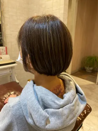 ショート 🍭透明感カラー 志賀拓海🍬🌈のヘアスタイル