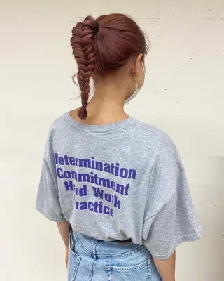 カラー ヘアアレンジ パーマ指名No1 /namiのヘアスタイル