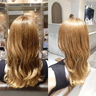 カラー ヘアアレンジ E Komo hair所属・Wow❕E Komo hair 永井一輝のヘアスタイル