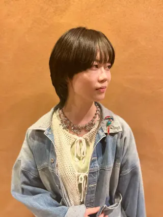 ミディアム I'mアネックスサラ三条店所属・モデル募集中/前田 栄次のヘアスタイル