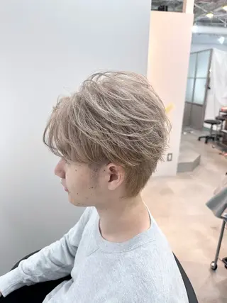 カラー メンズ ALLENhair 森野太一のヘアスタイル
