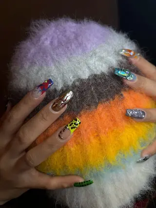 ネイル 海外ネイル u4me🦄💜のネイルデザイン