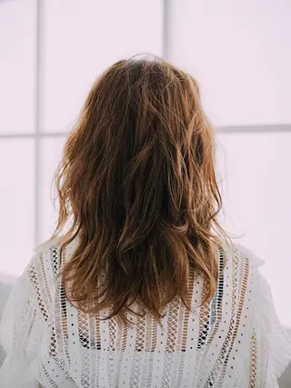 セミロング カラー どんな髪の悩みも解決 します✨田嶋俊一✨のヘアスタイル