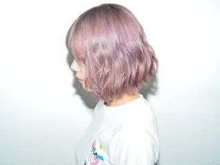 セミロング カラー Hairsalon F＋Moana by　HEADLIGHT所属・salonF 🔸hamaのマツエク・マツパデザイン