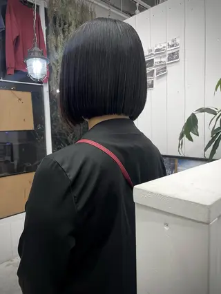 ショート Ann./艶髪 /レイヤーカットのヘアスタイル