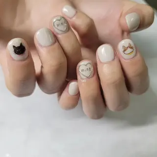 ネイル みよし市 nail salon*pomnal.co所属・Shimada Harukaのネイルデザイン