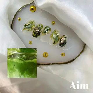 ネイル ネイルサロンAim河原町[ヘアセット　ヘアエクステ　着付　専門店]所属・Aim🌿 kanaのネイルデザイン