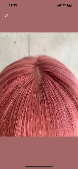 ミディアム カラー vain　渋谷【ヴェイン シブヤ】所属・Rio / 縮毛矯正🍒のヘアスタイル