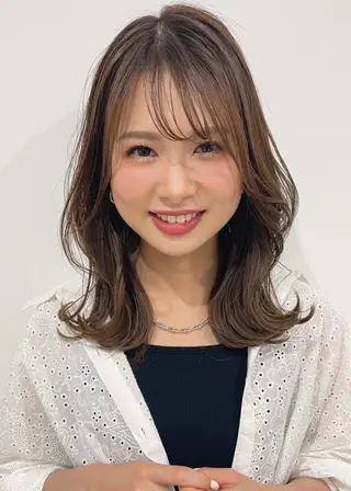 ミディアム 我舞谷 将人のヘアスタイル