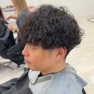 ショート パーマ メンズ 名古屋のメンズ職人 /わたるのヘアスタイル