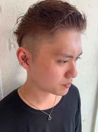 カラー メンズ 🎈馬場佑馬/ スパイラルパーマ🎈のヘアスタイル