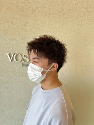 メンズ VOSSO所属・吉澤 大和/カット/カラーのヘアスタイル