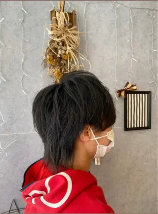 メンズ NOA solte. 本間さつきのヘアスタイル