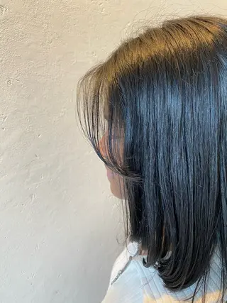 ミディアム 希優🌺ソムリエ /ブリーチ/カットのヘアスタイル