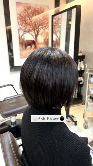 ショート カラー ハルキ/表参道/ メンズ縮毛矯正募集中のヘアスタイル